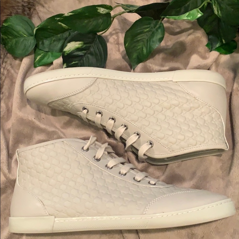 ❌TRADED❌ Gucci Guccissima Leather Hi-Top Sneaker - Picture 7 of 16